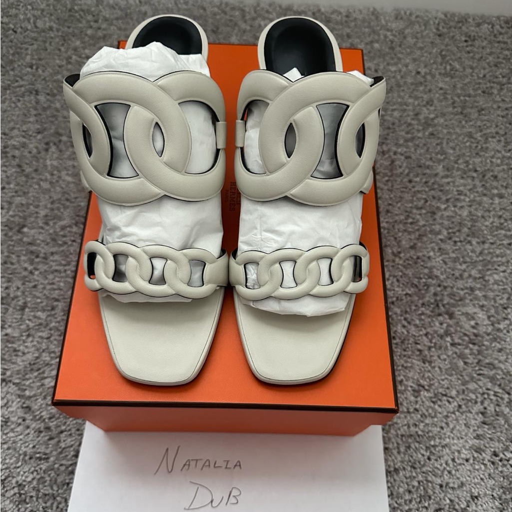 Brand New Hermes Sandals Size 39 In Box